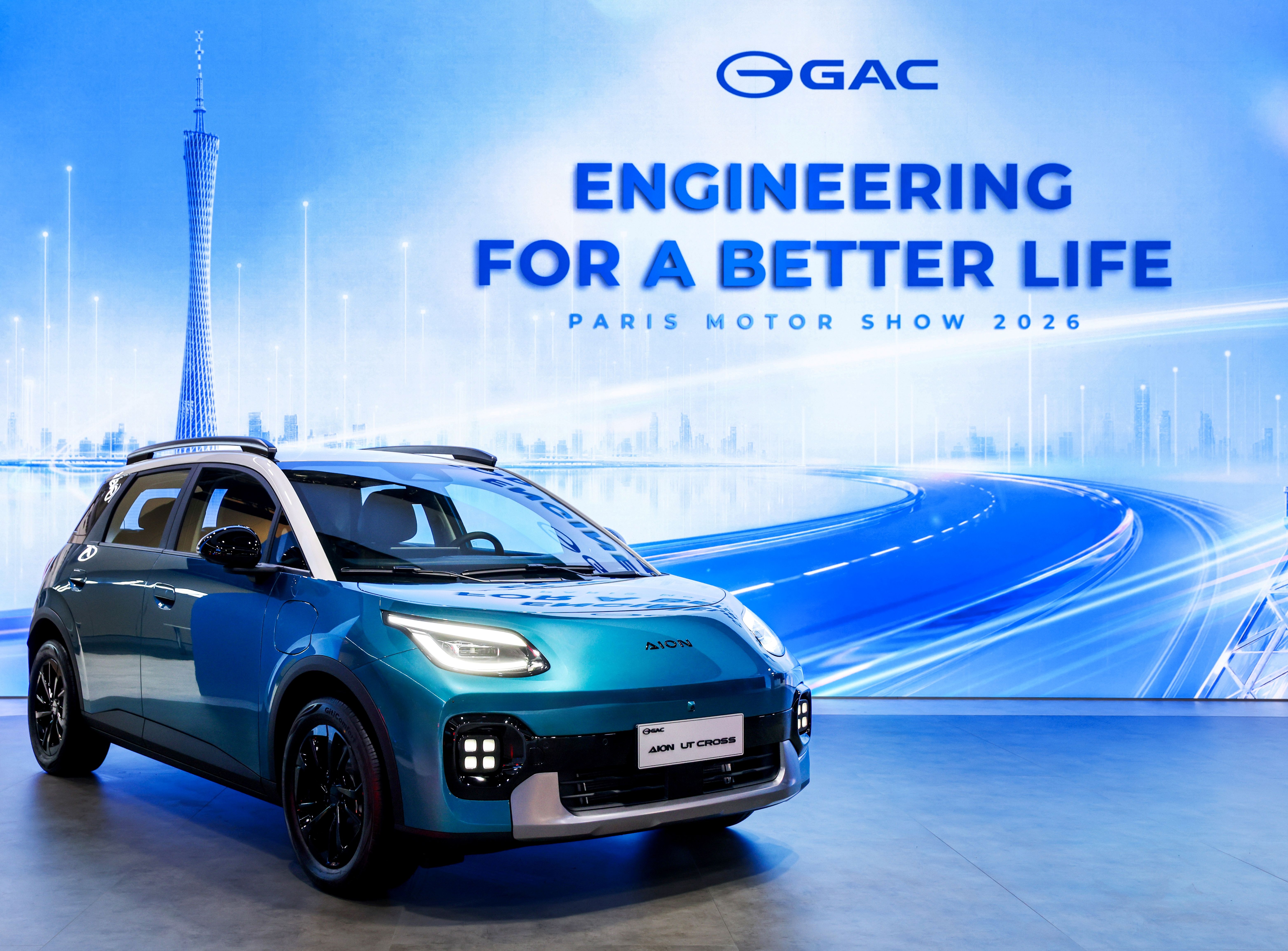 AION UT Cross and GS7 introduced at 2026 Paris Motor Show ahead of UK arrival
